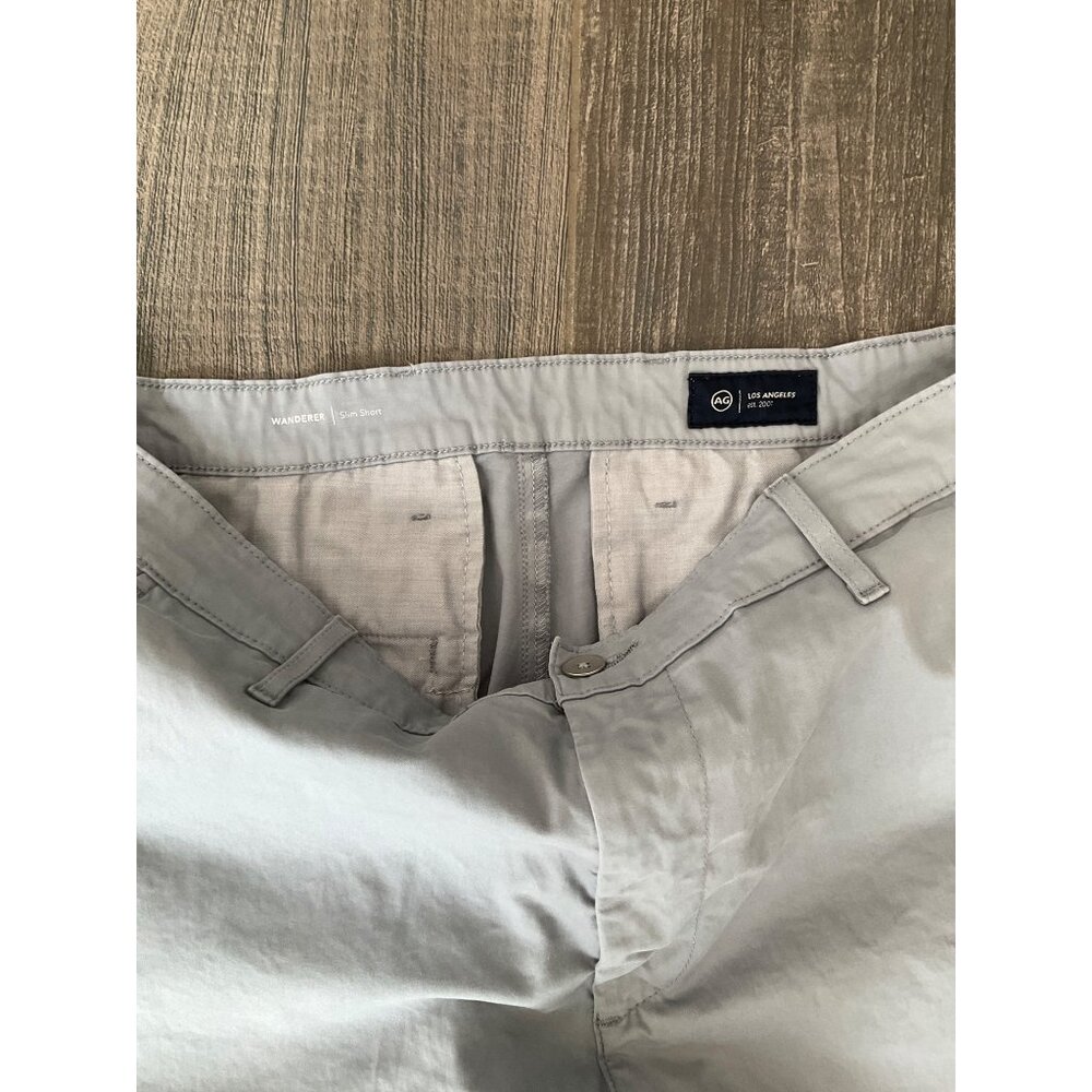 AG Wanderer Short Slim short Aero Grey Men's size 36 - Picture 3 of 5
